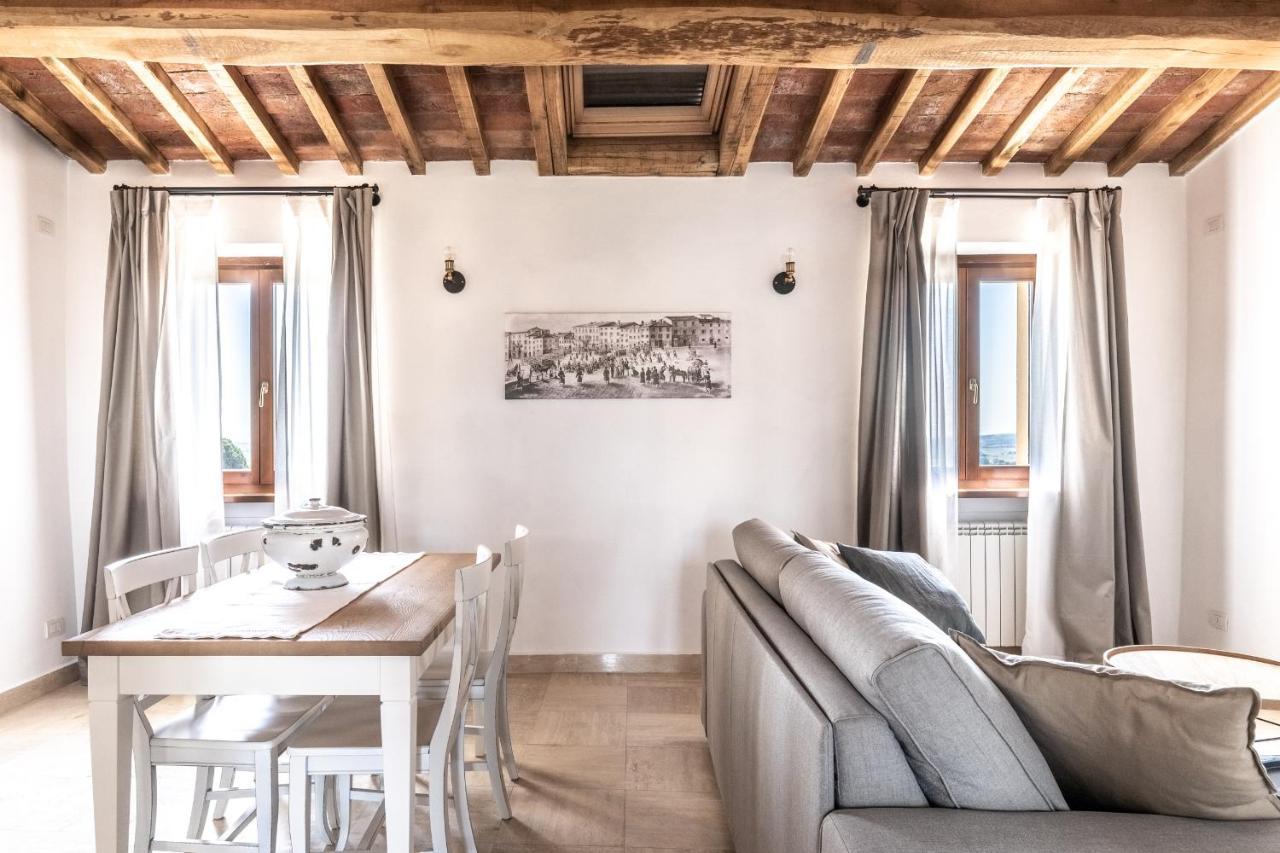 La Piazza - Appartamento Con Vista Sinalunga Zewnętrze zdjęcie
