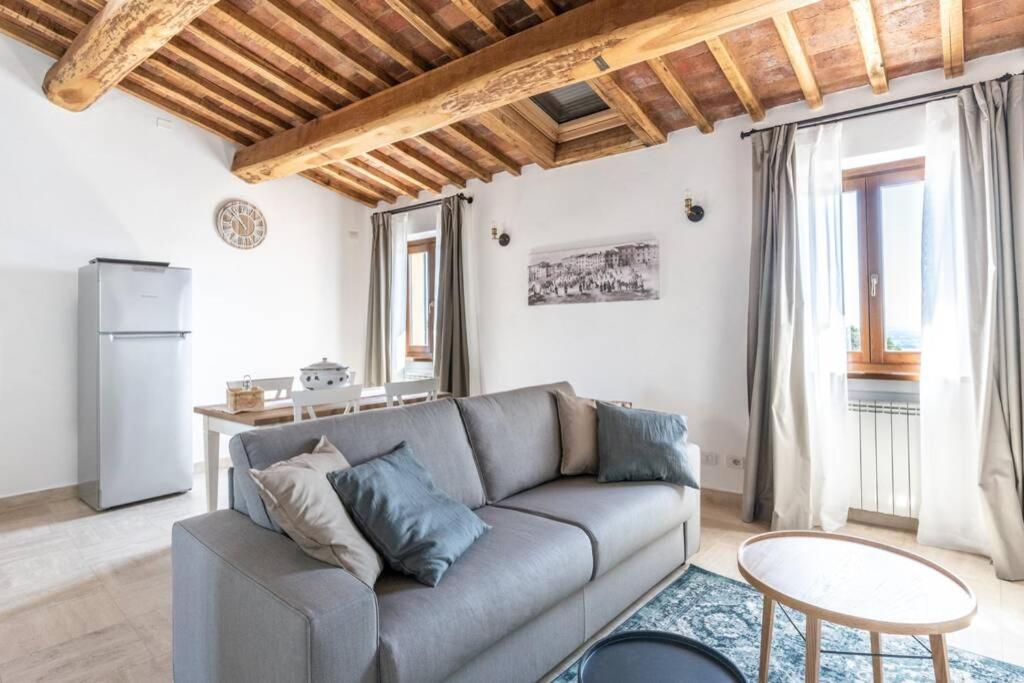 La Piazza - Appartamento Con Vista Sinalunga Zewnętrze zdjęcie